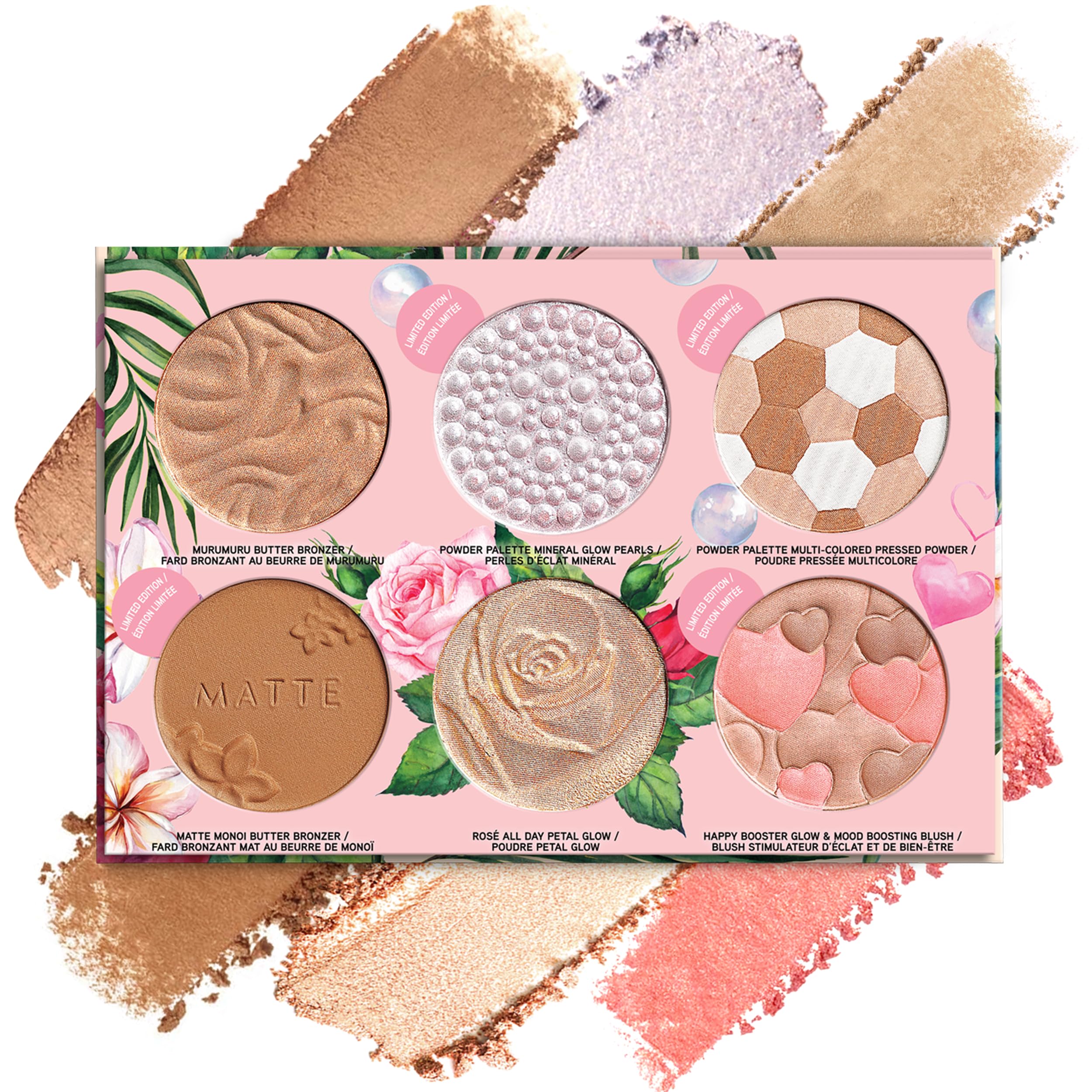 Physicians Formula Butter Palette, Nourishing Bronzer, Blush, Highlighter, and Moisturizing Face Powder Blend, Cruelty Free - Dream Team
